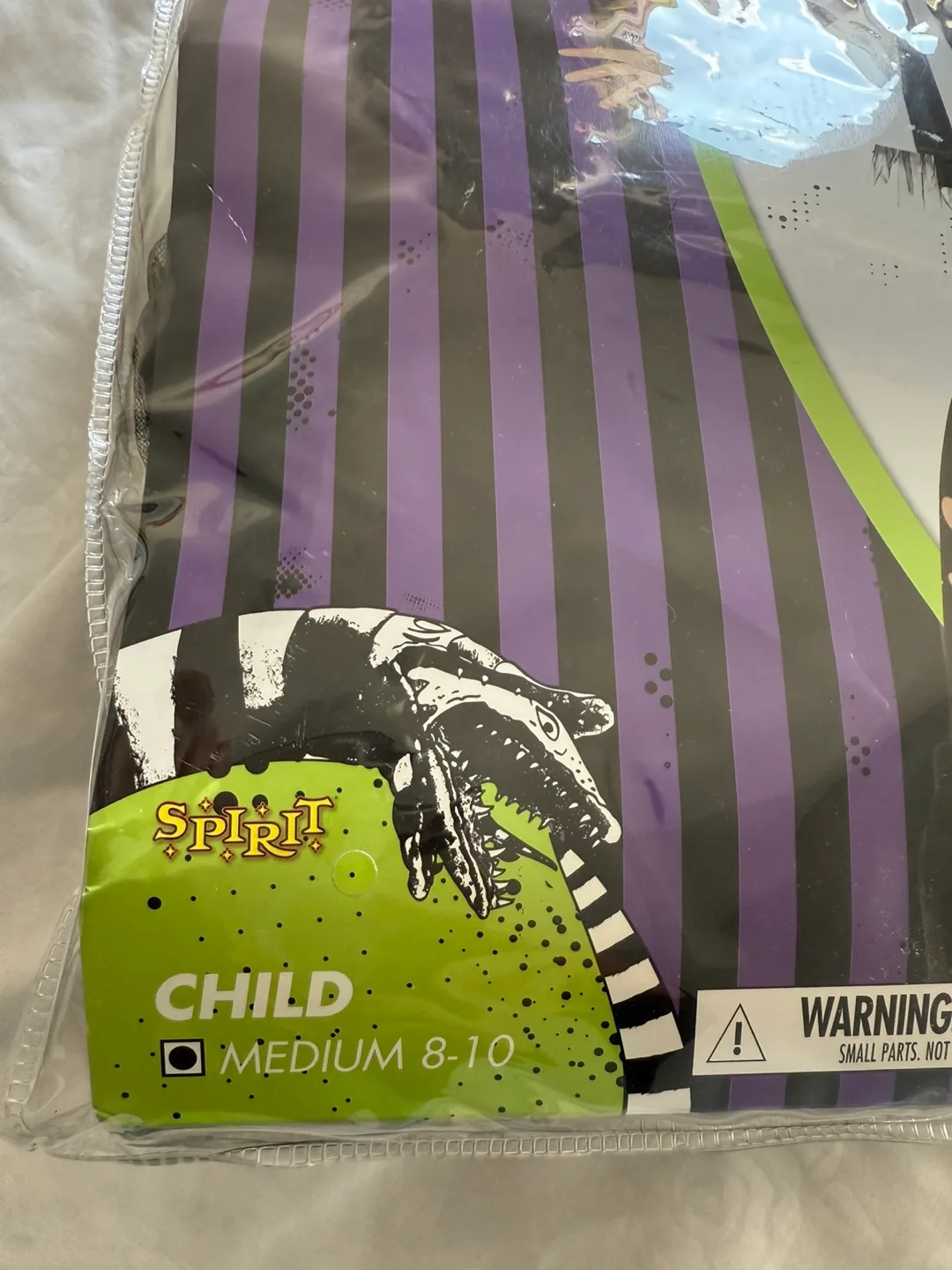 Beetlejuice Child Costume - Medium (8-10) image indicator(2)