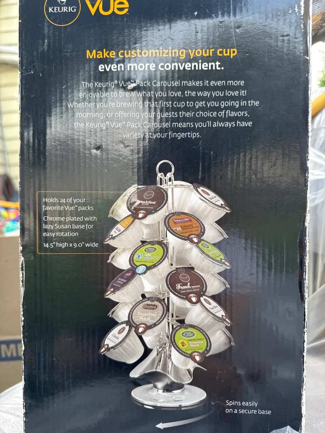 Keurig Vue Pack Carousel - Holds 24 Pods thumbnail