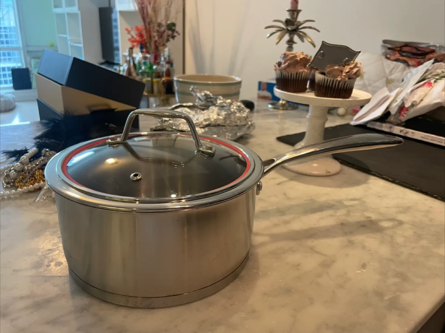 Paderno Stainless Steel Saucepan thumbnail