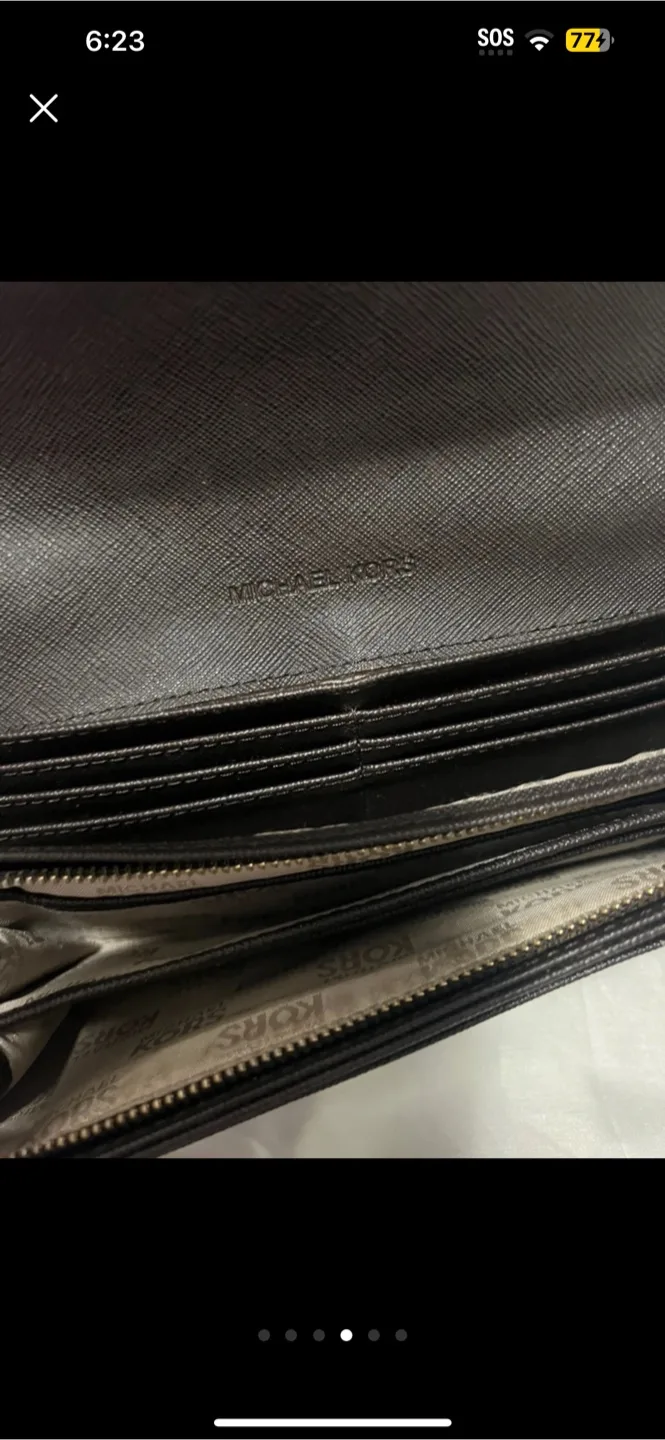 Michael Kors Brown Wallet image indicator(4)