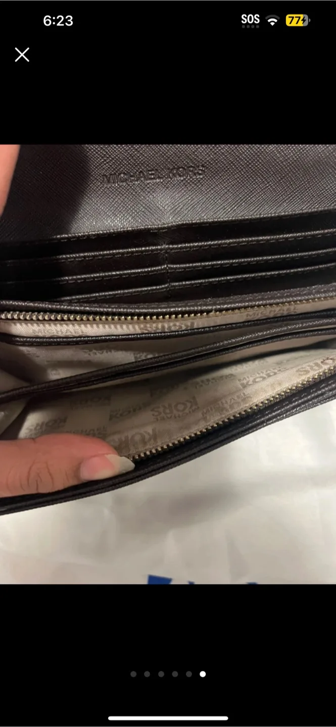 Michael Kors Brown Wallet image indicator(6)