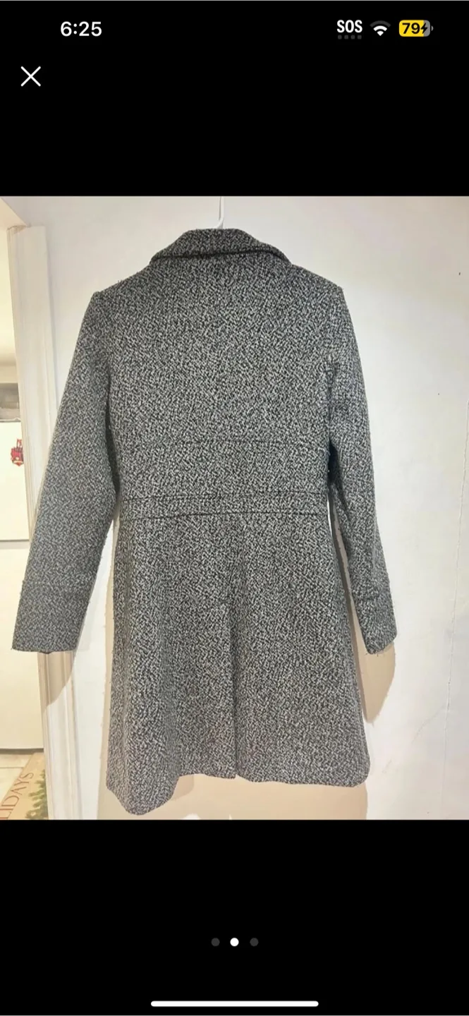 ESTA VEZ BLANCA Outerwear Coat - Size M image indicator(2)