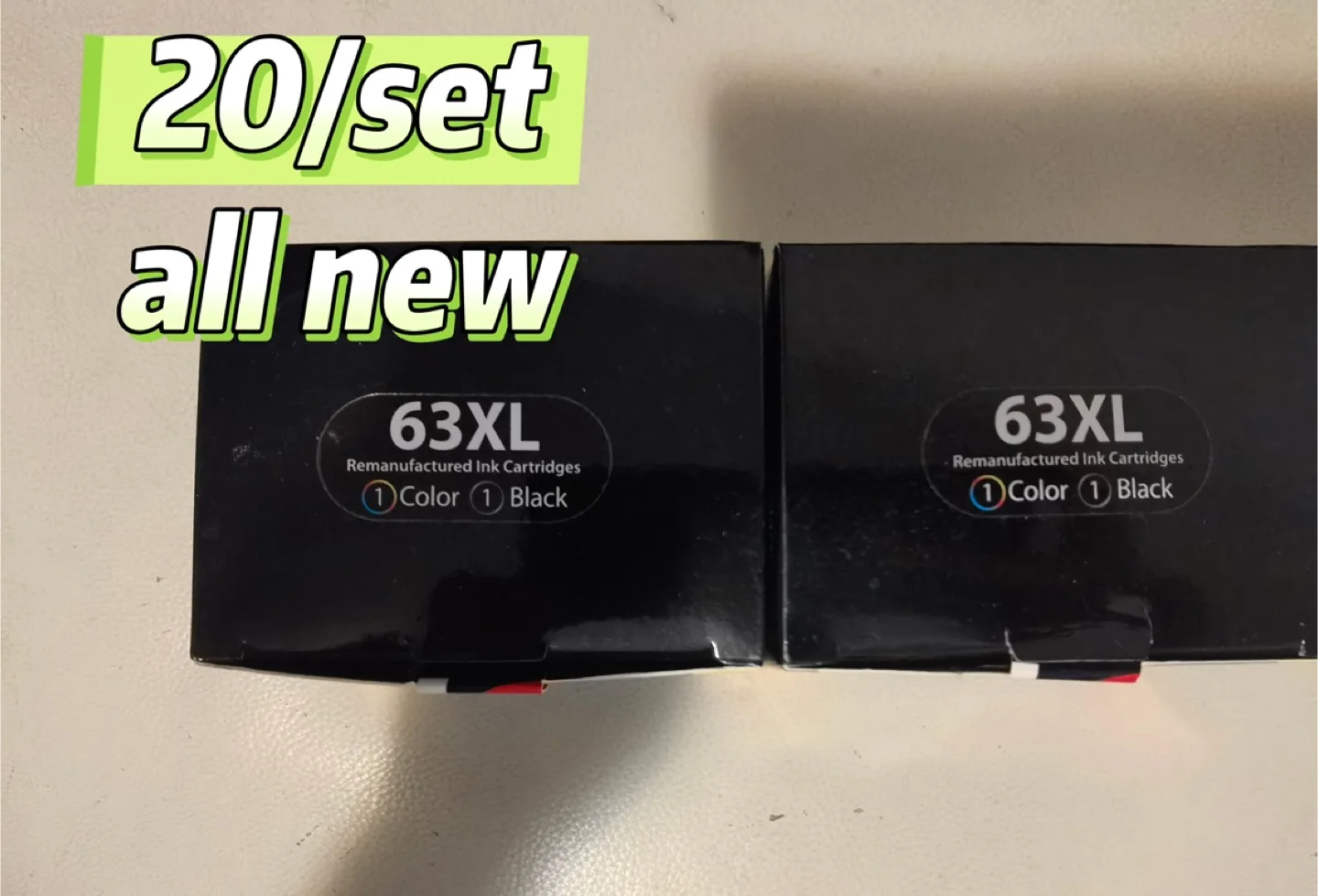 New Smart Ink 63XL Remanufactured Ink Cartridges image indicator(2)