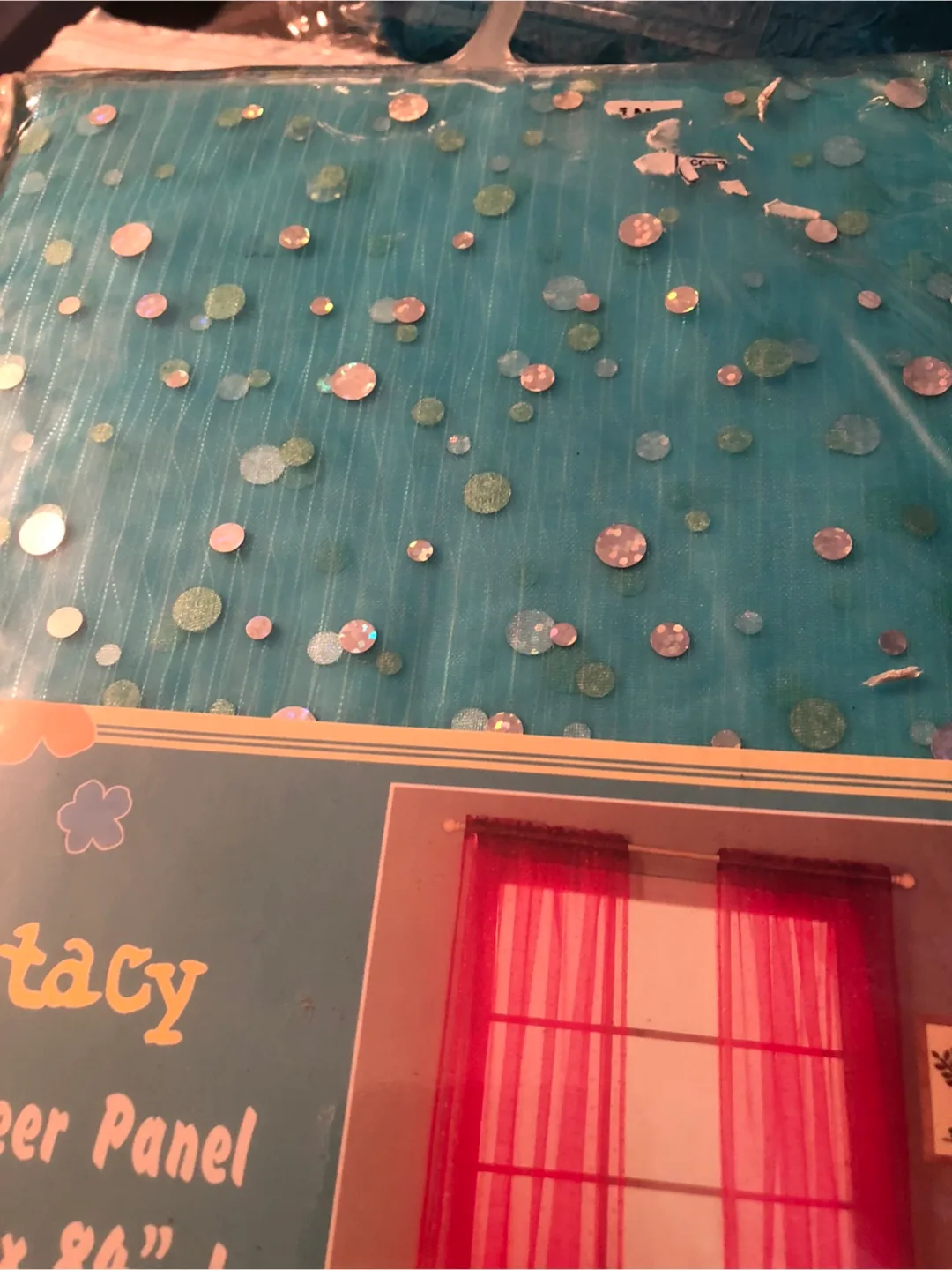 Stacy Sheer Panel 58" W x 84" L each $5 image indicator(3)