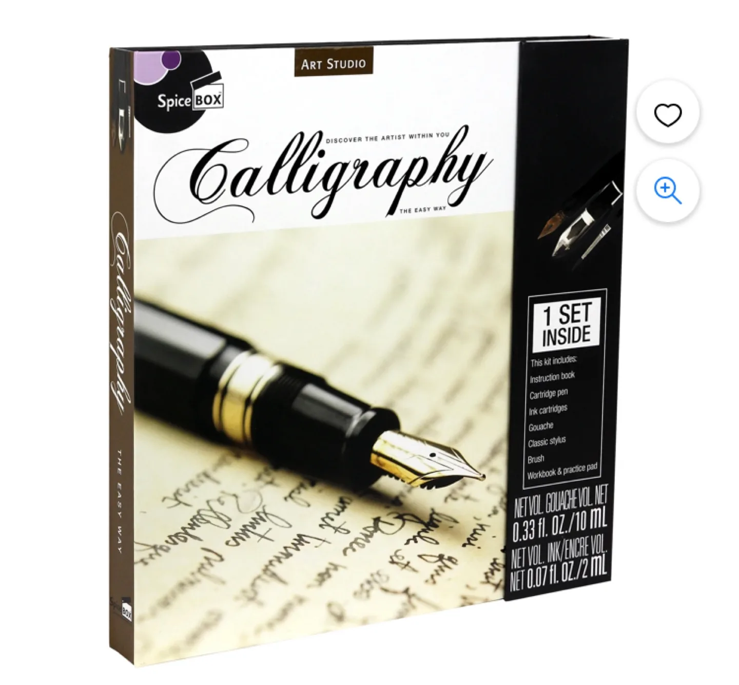 SpiceBox Adult Art Craft & Hobby Kits Art Studio Calligraphy thumbnail