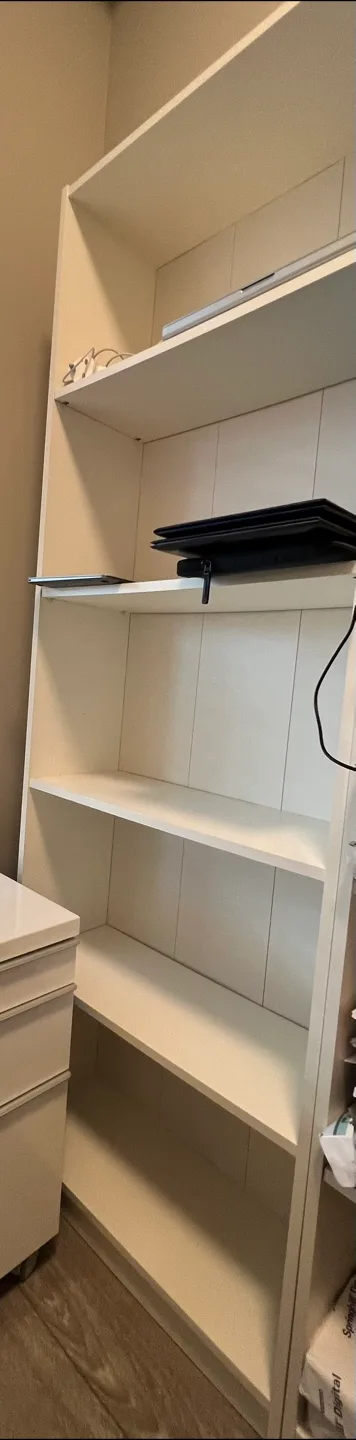 IKEA White Shelving Unit thumbnail