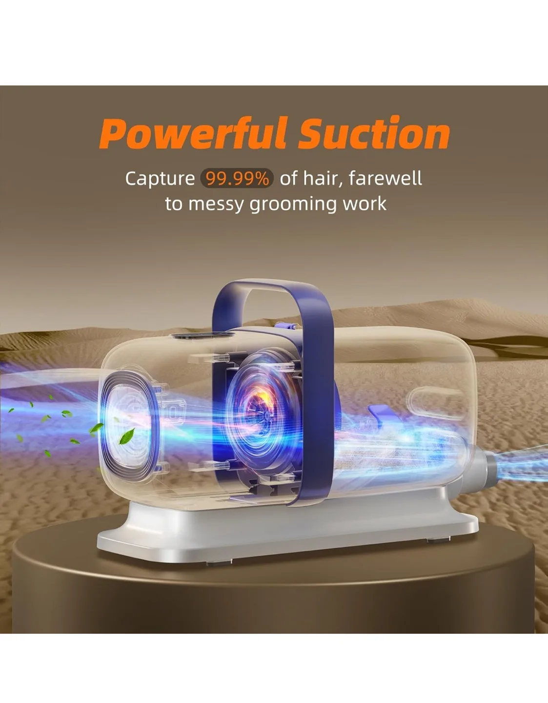 Buenkee Pet Grooming Vacuum Kit - New in Box! image indicator(4)