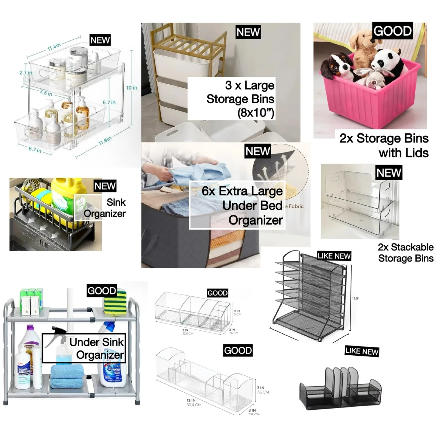 20x Storage Organizers thumbnail