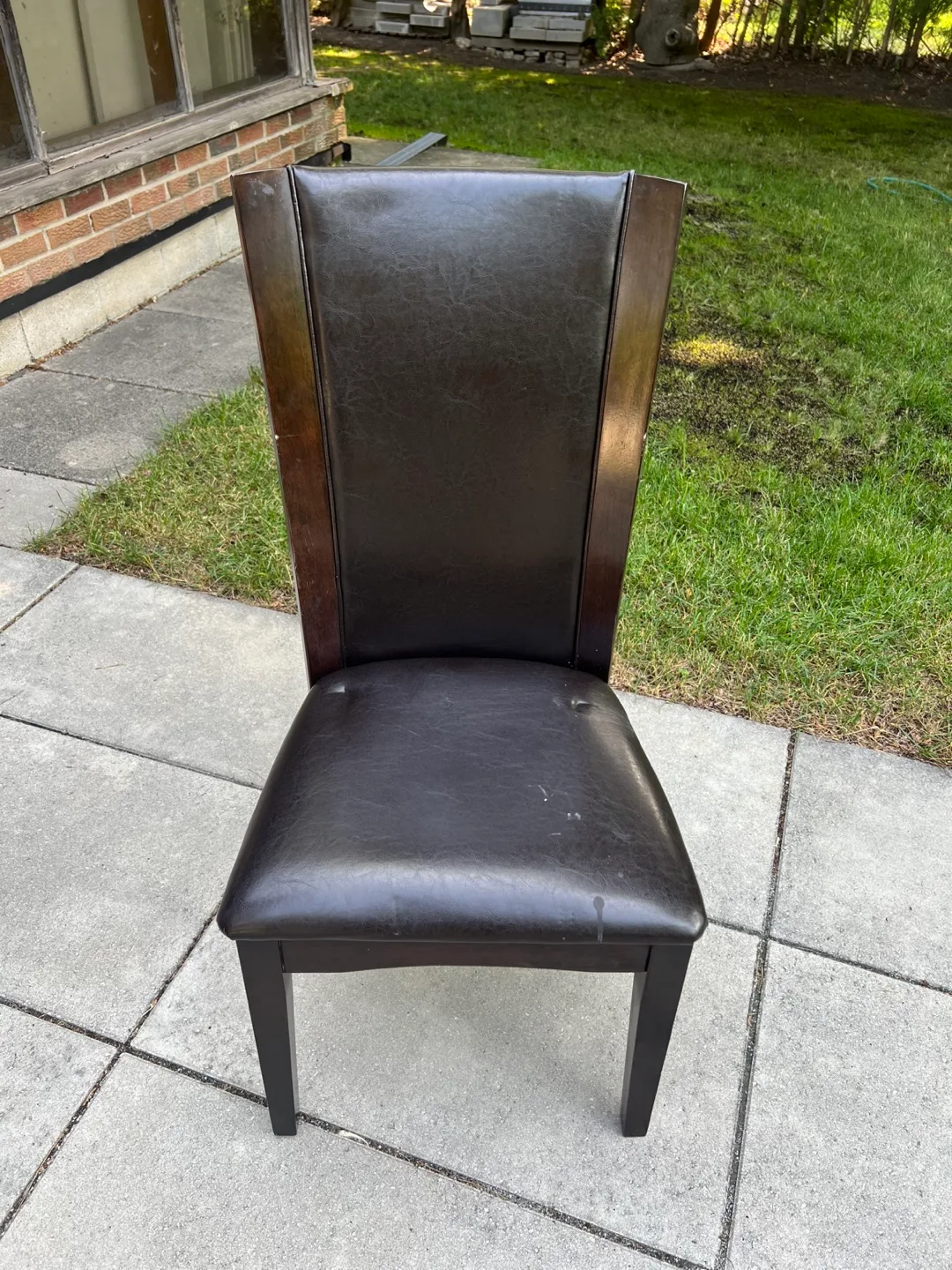 4 Dark Brown Dining Chair thumbnail