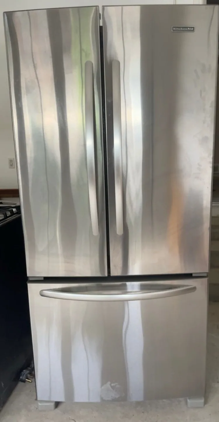 KitchenAid Stainless Steel French Door Fridge thumbnail