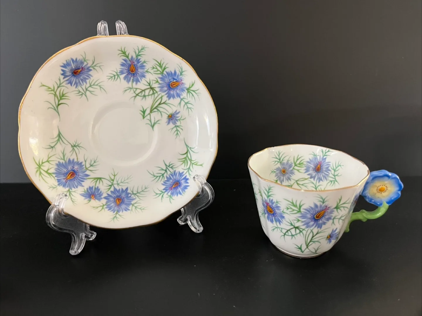 Aynsley England Teacup and Saucer Set 🇨🇦 image indicator(4)