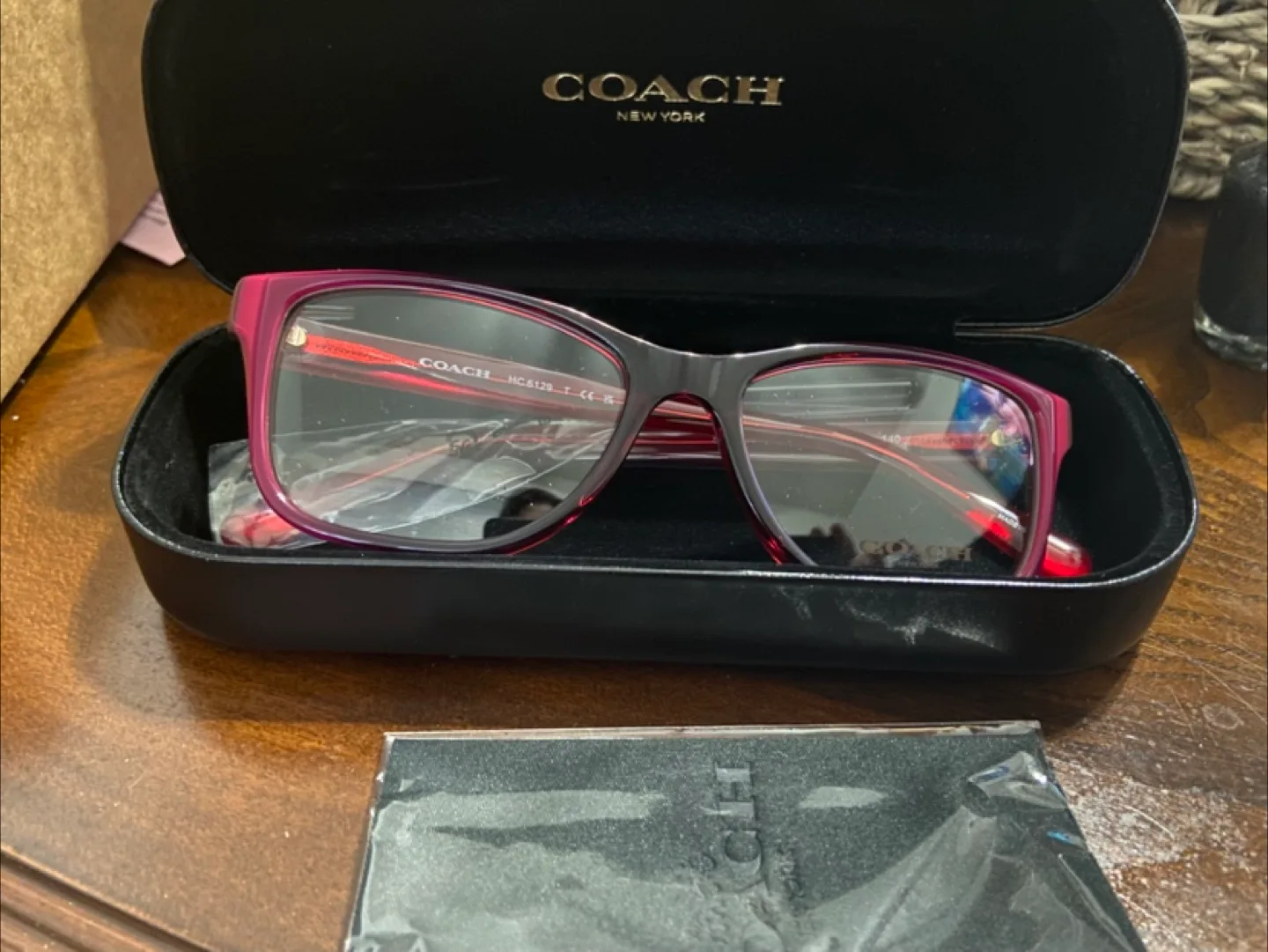 🇨🇦Coach Eyeglasses with Case thumbnail