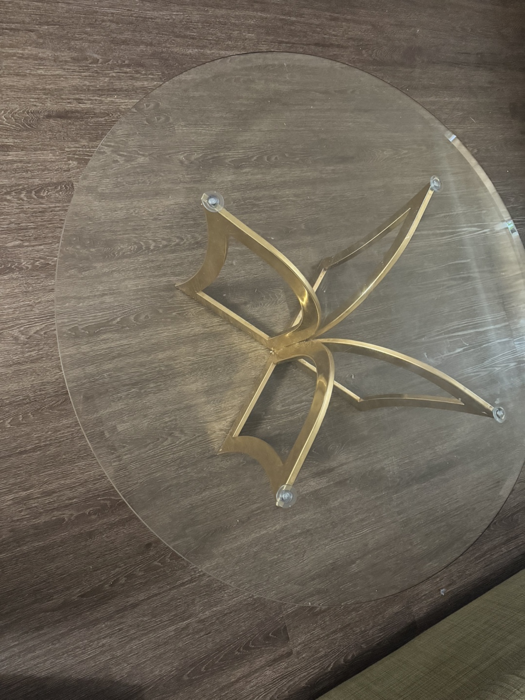 Glass Top Coffee Table