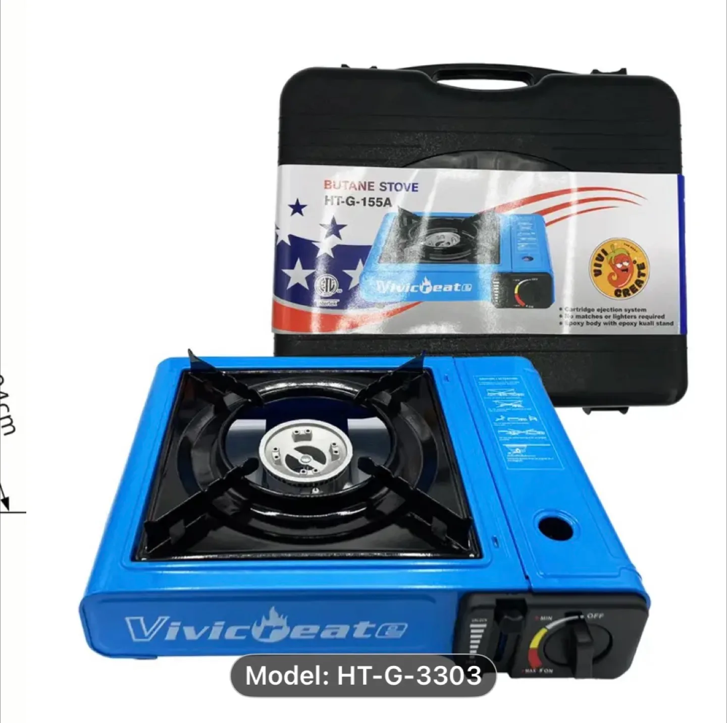 Portable Butane Stove | Vivicreate Compact Outdoor thumbnail