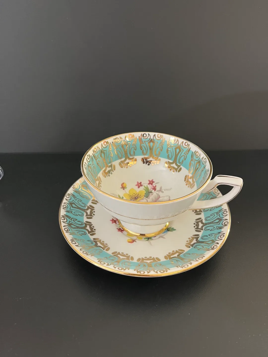 Royal Stafford Bone China Tea Cup & Saucer image indicator(2)