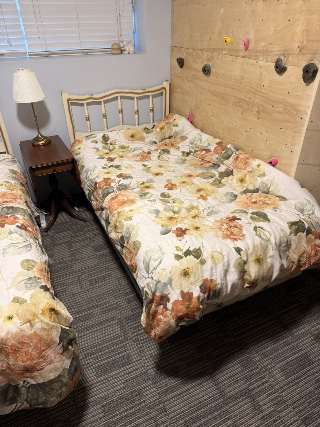 Floral Twin Bed Frame & Bedding Set - photo 2