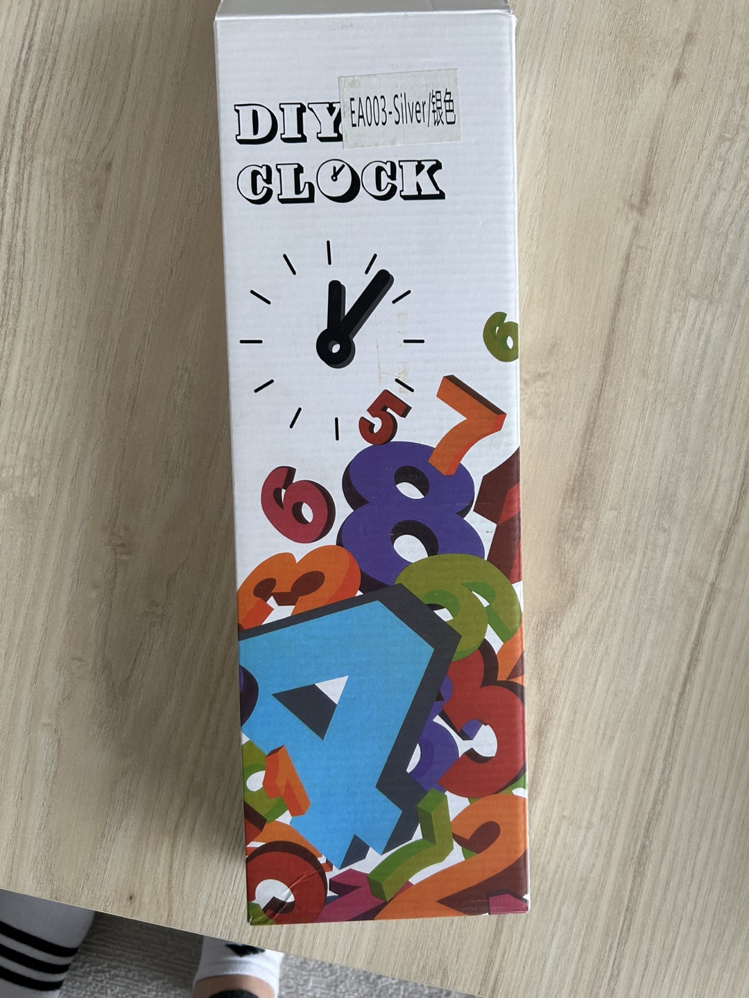DIY EA003 Silver Clock - New in Box - photo 3