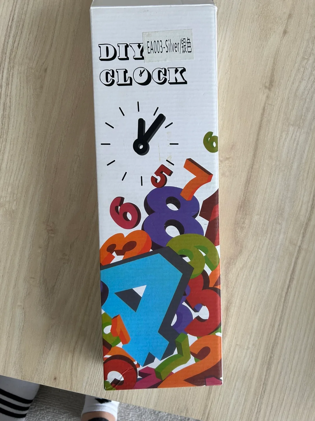 DIY EA003 Silver Clock - New in Box image indicator(3)