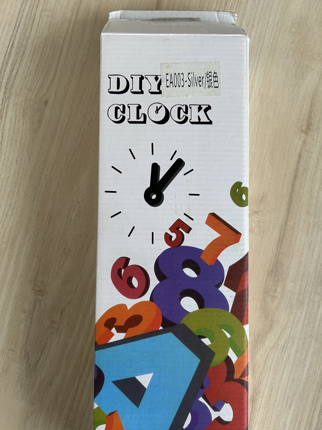 DIY EA003 Silver Clock - New in Box - photo 2