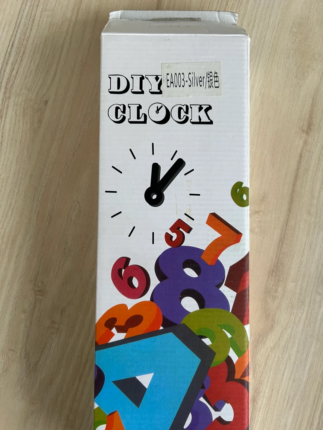 DIY EA003 Silver Clock - New in Box image indicator(2)