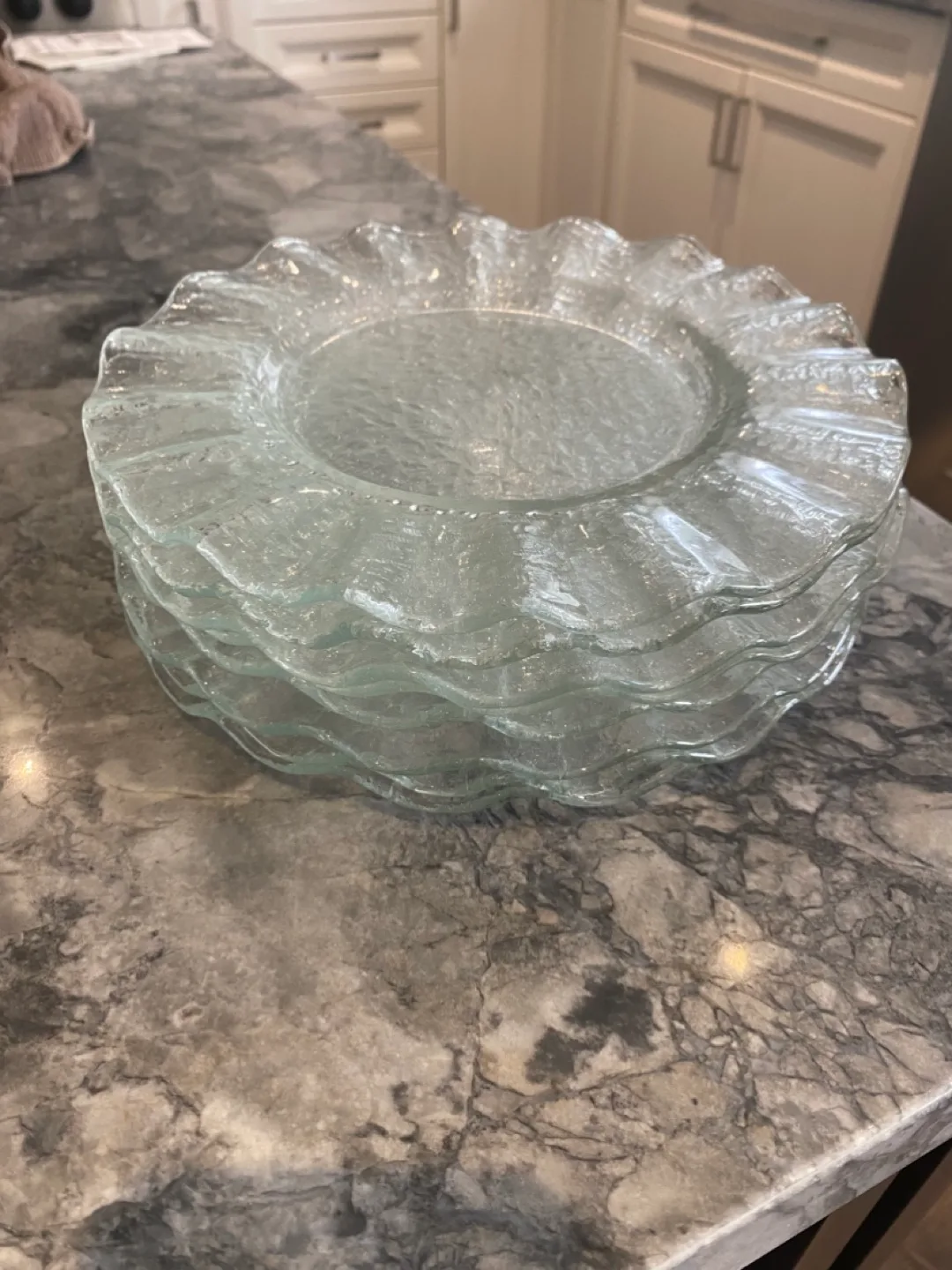 Glass Charger Plates - Set of 4 thumbnail