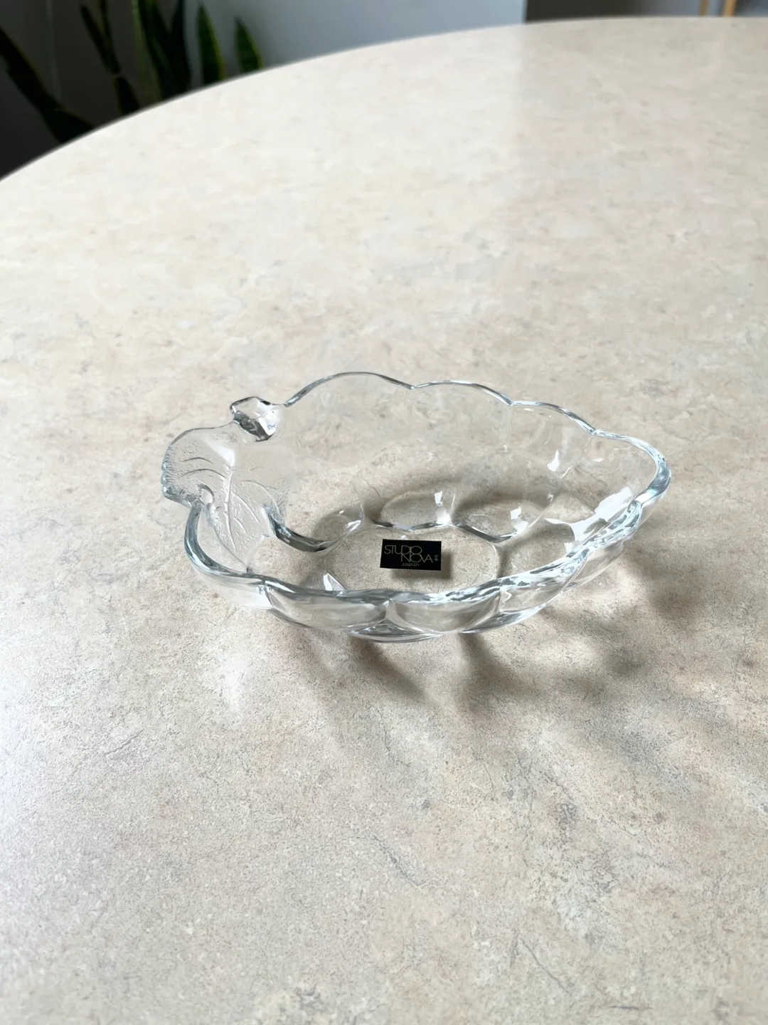 Vintage Studio Nova Grape Crystal Bowl thumbnail