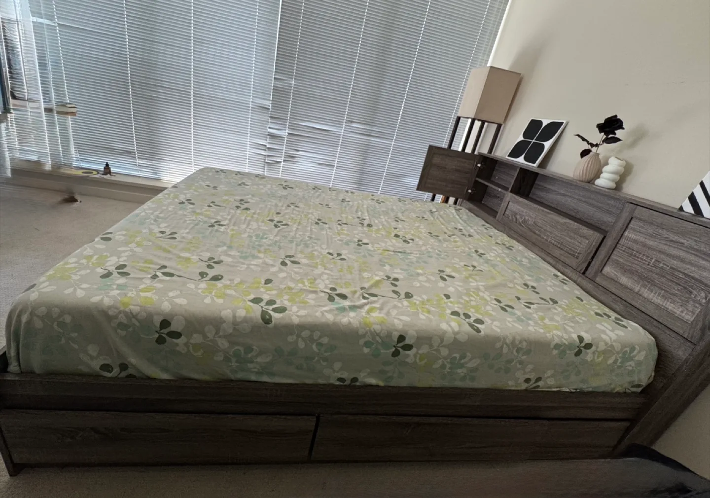 Free Full Size Storage Bed Frame image indicator(2)