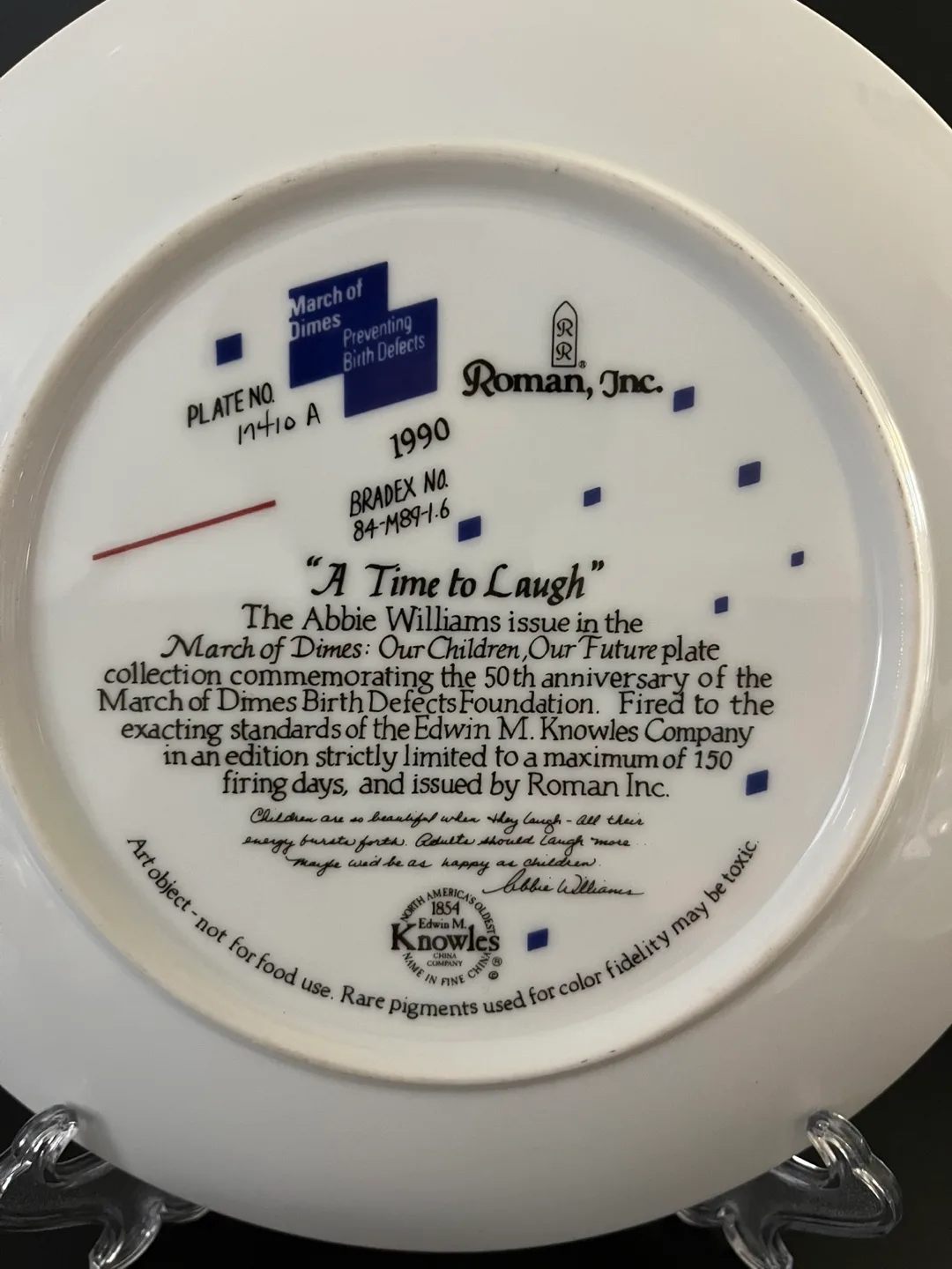 Reco 'A Time to Love' Collector Plates image indicator(8)