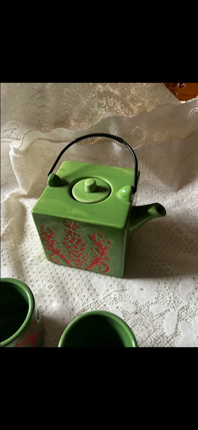 Green Tea Pot Set image indicator(2)