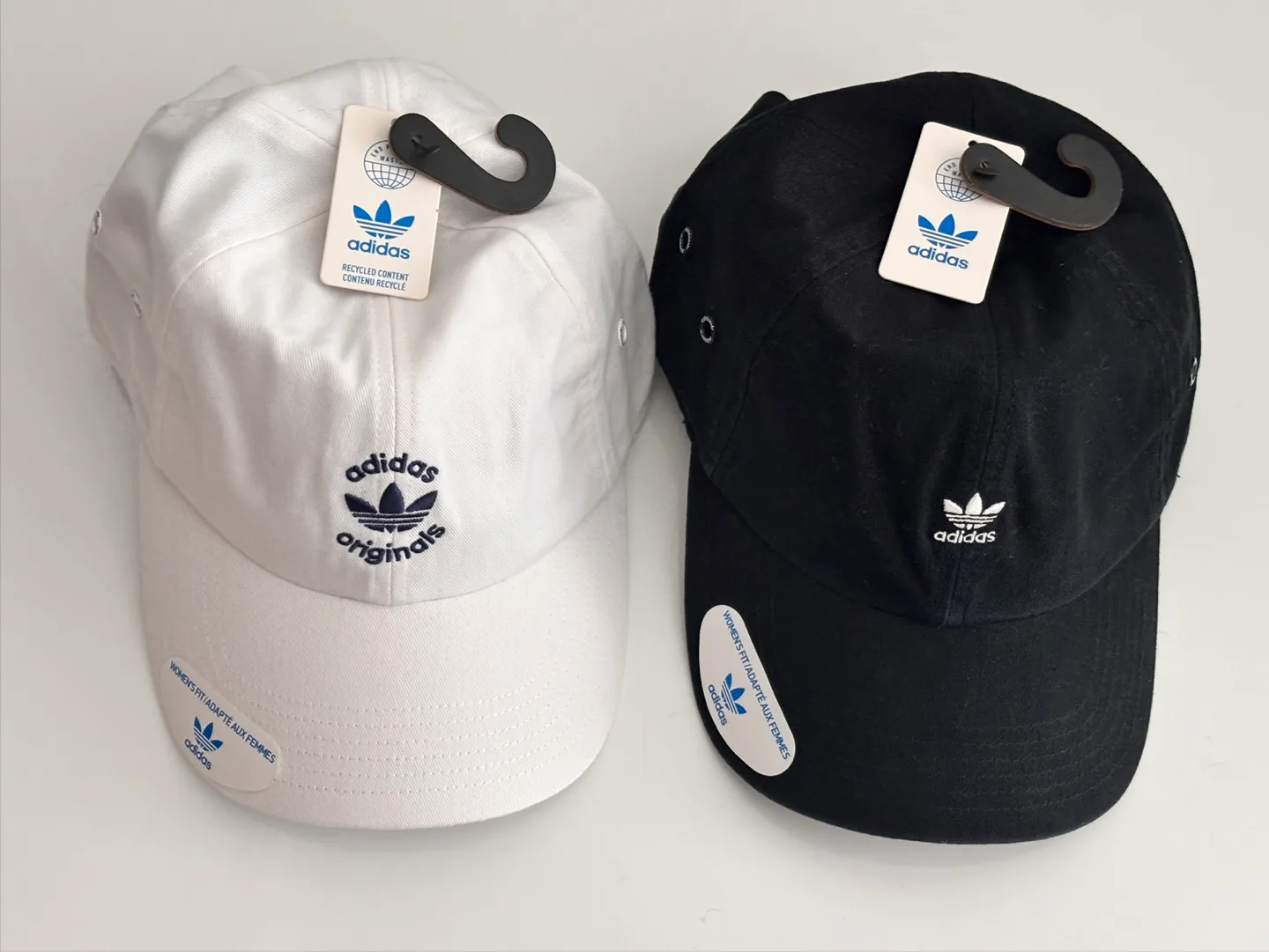 Adidas Relaxed Cap - Black & White thumbnail