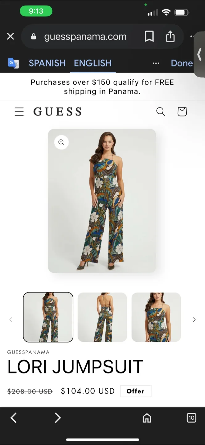 Guess Lori Jumpsuit thumbnail