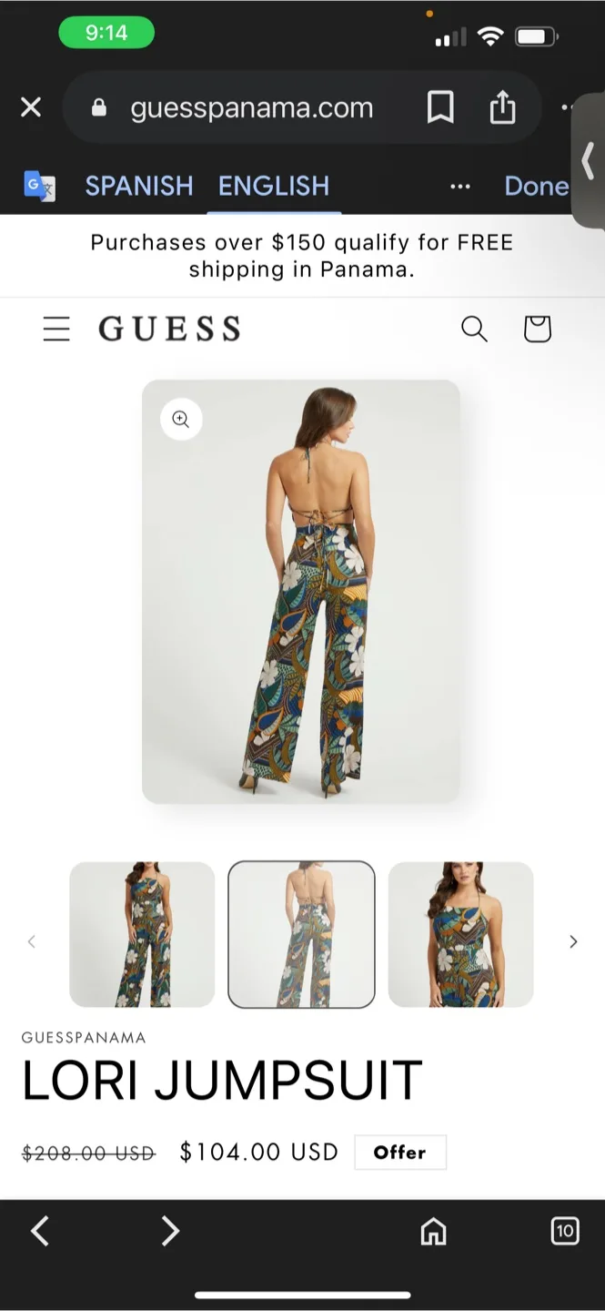 Guess Lori Jumpsuit image indicator(2)