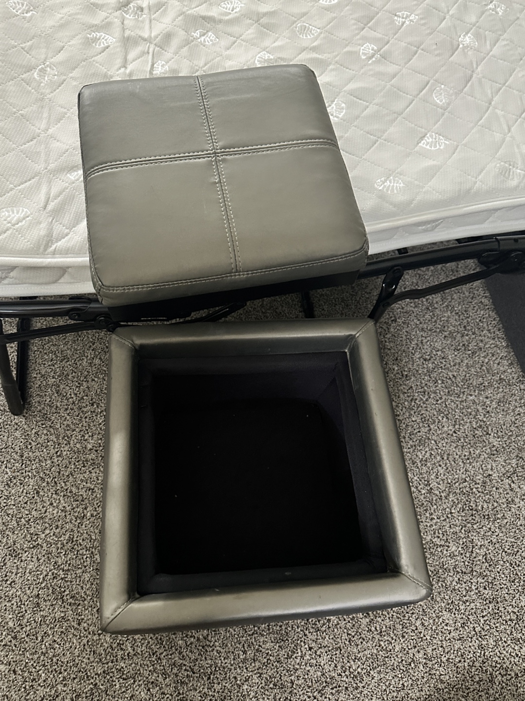 Grey Sofa and Ottomans (SOFABED) - photo 3