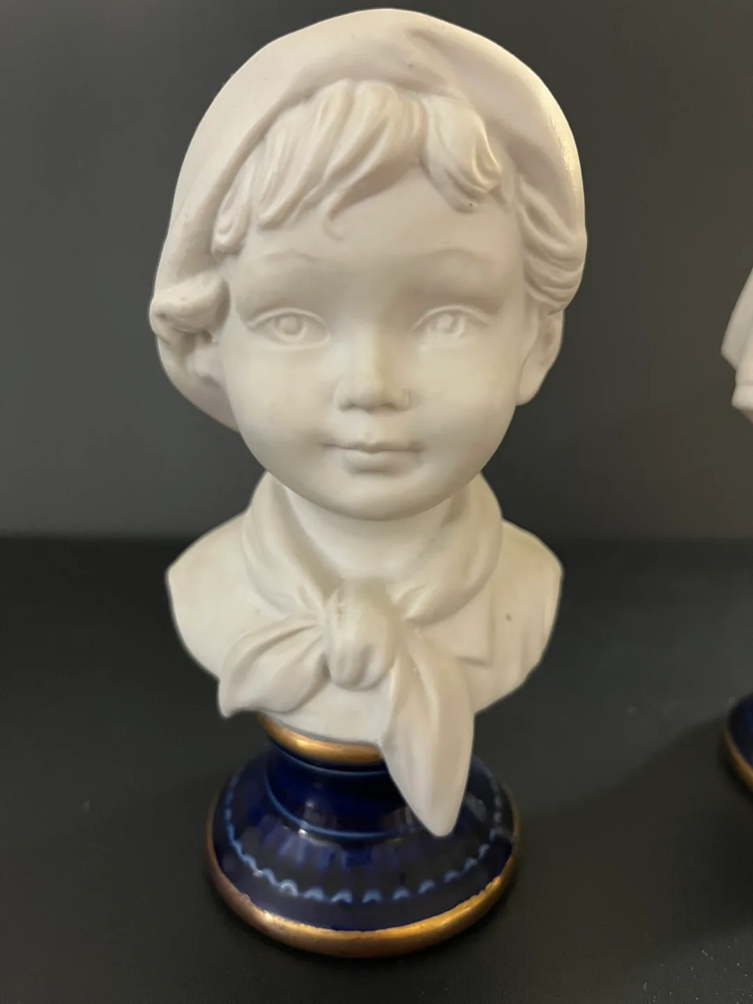 Price for ALL - Vintage Ceramic Bust Figurines image indicator(4)