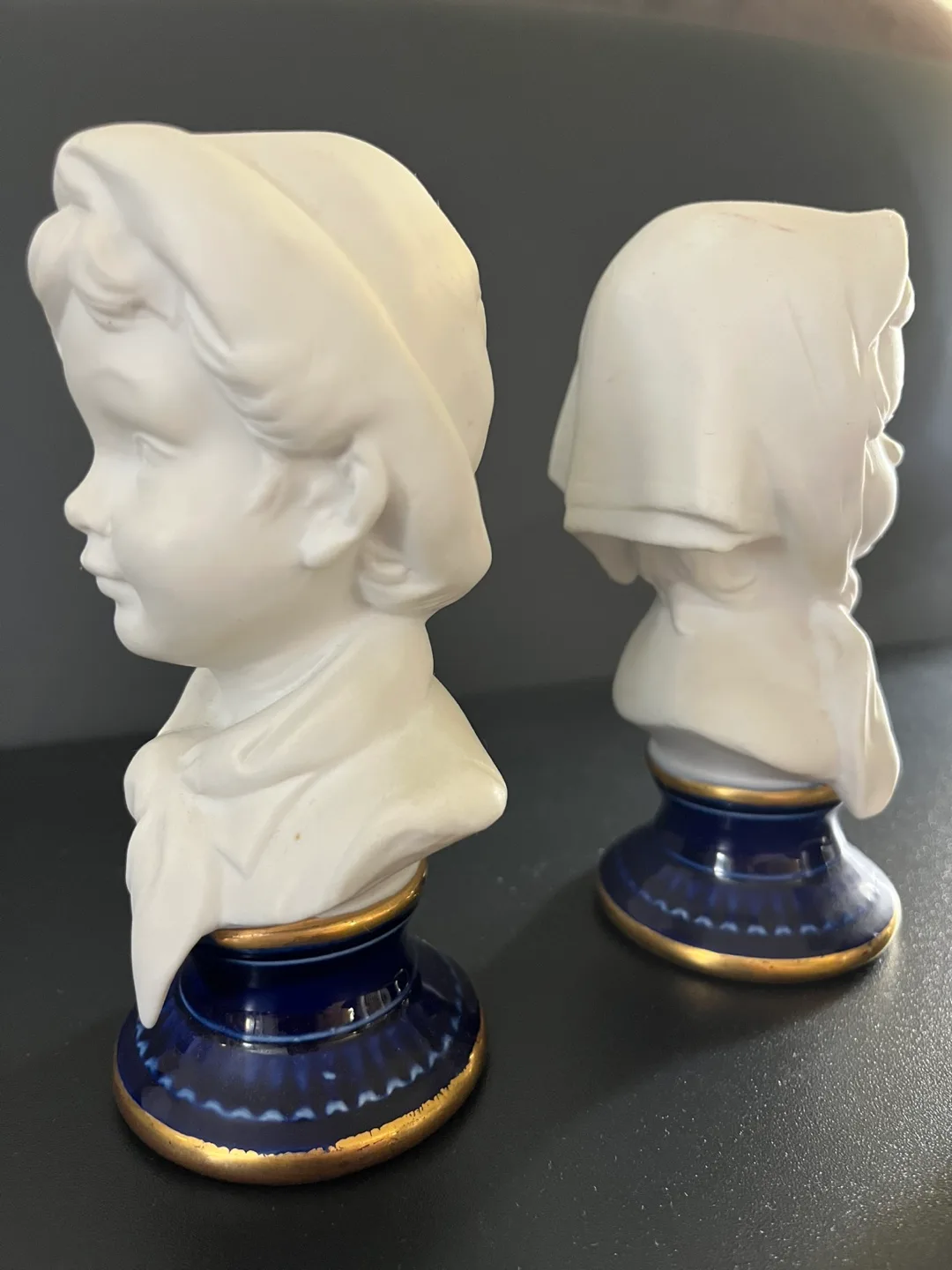 Price for ALL - Vintage Ceramic Bust Figurines image indicator(3)