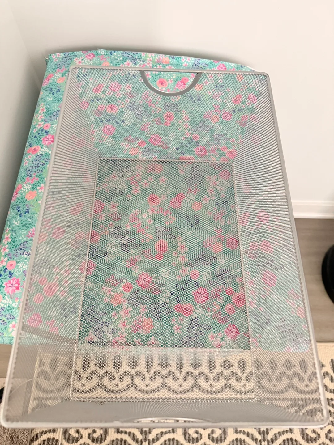 Mesh Steel storage Basket thumbnail
