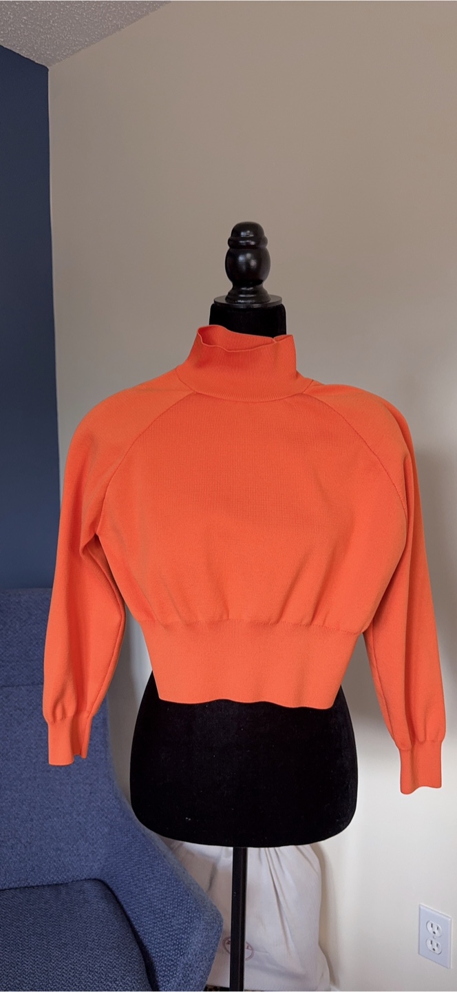 Zara Orange Top - photo 2