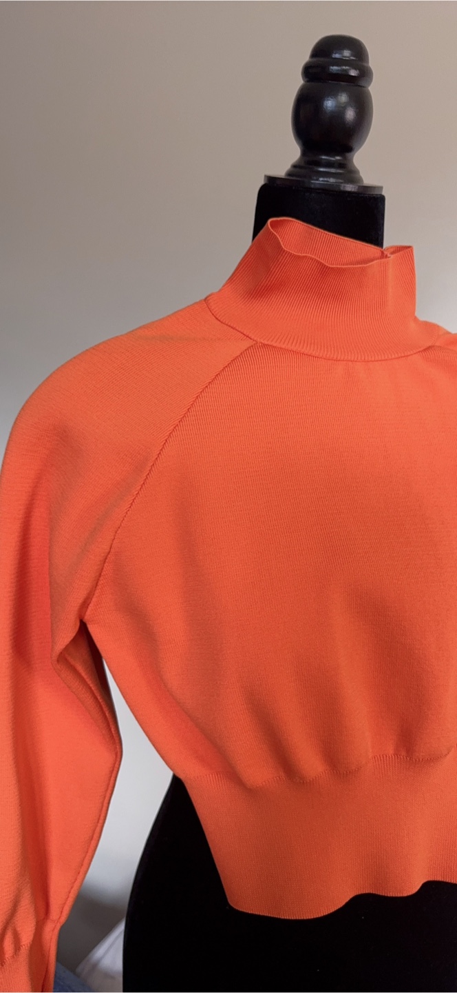 Zara Orange Top
