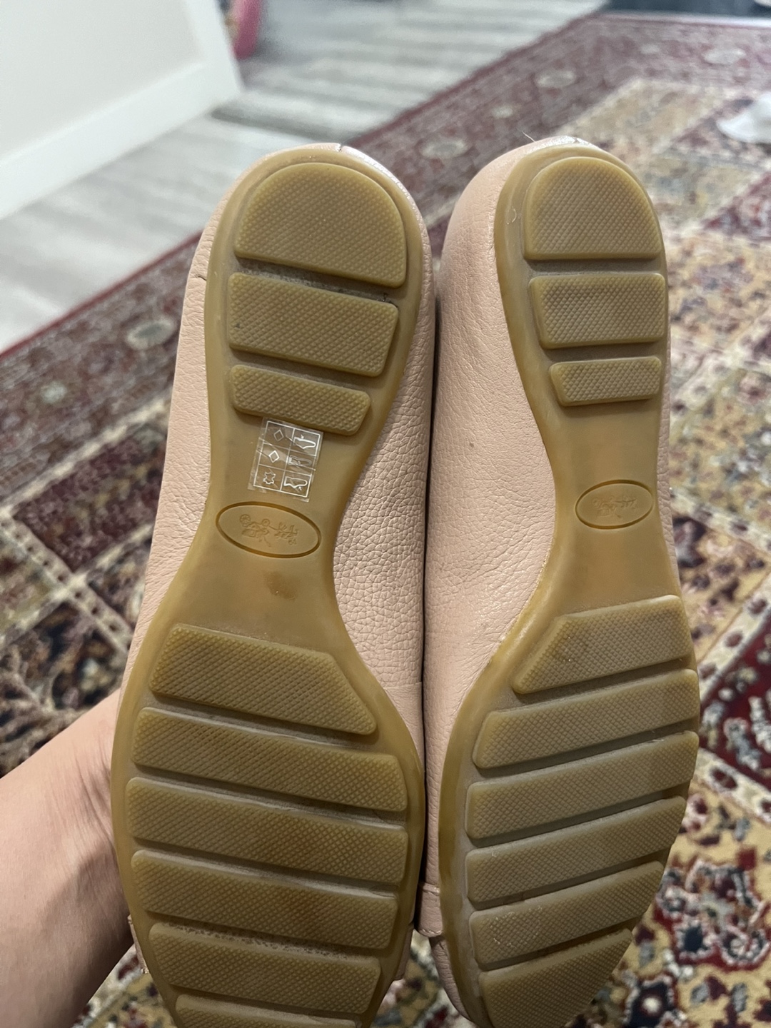 Coach Ballet Flats, Size 7.5, Pink - photo 3