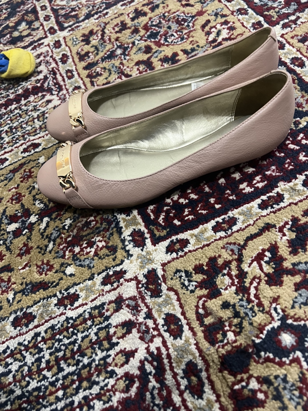 Coach Ballet Flats, Size 7.5, Pink - photo 2