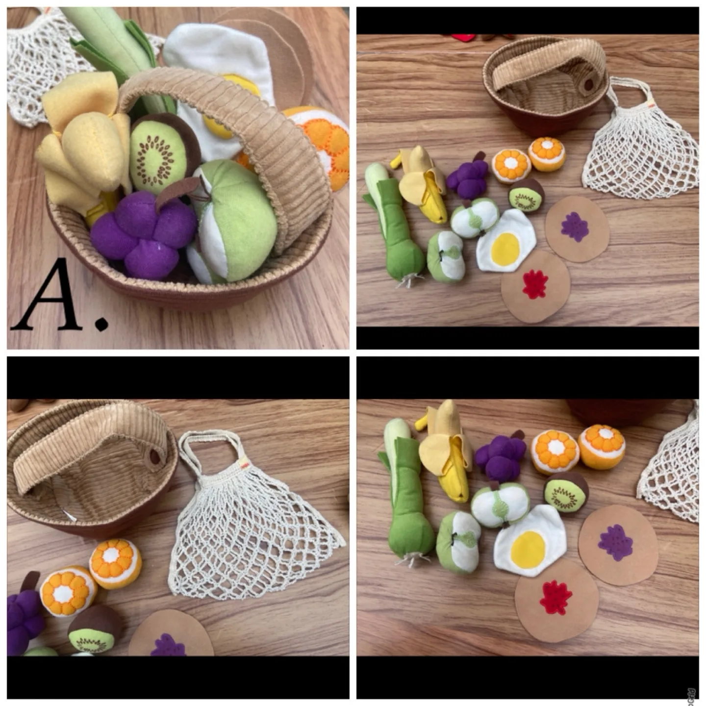 Plush Play Food Vegetable Basket image indicator(2)
