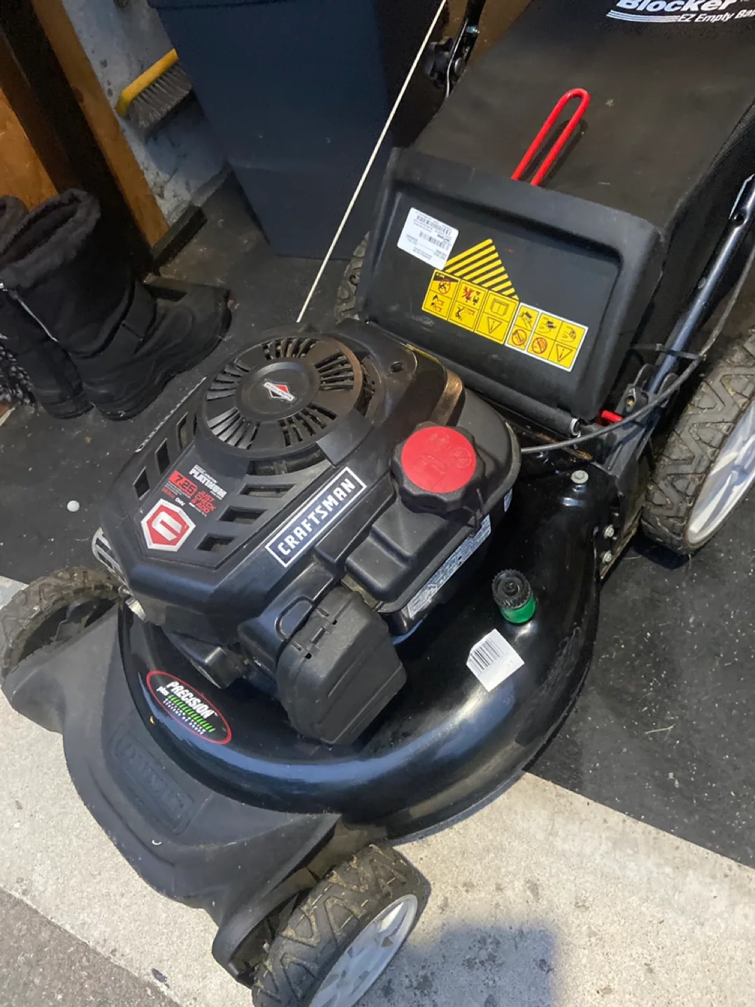 Craftsman Platinum 725 Series Lawnmower image indicator(2)