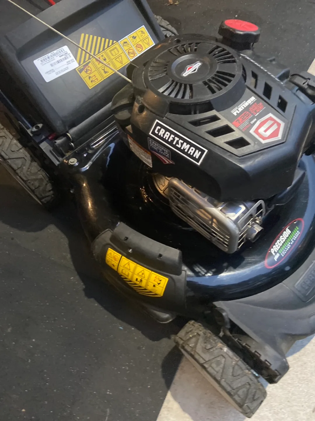 Craftsman Platinum 725 Series Lawnmower image indicator(3)