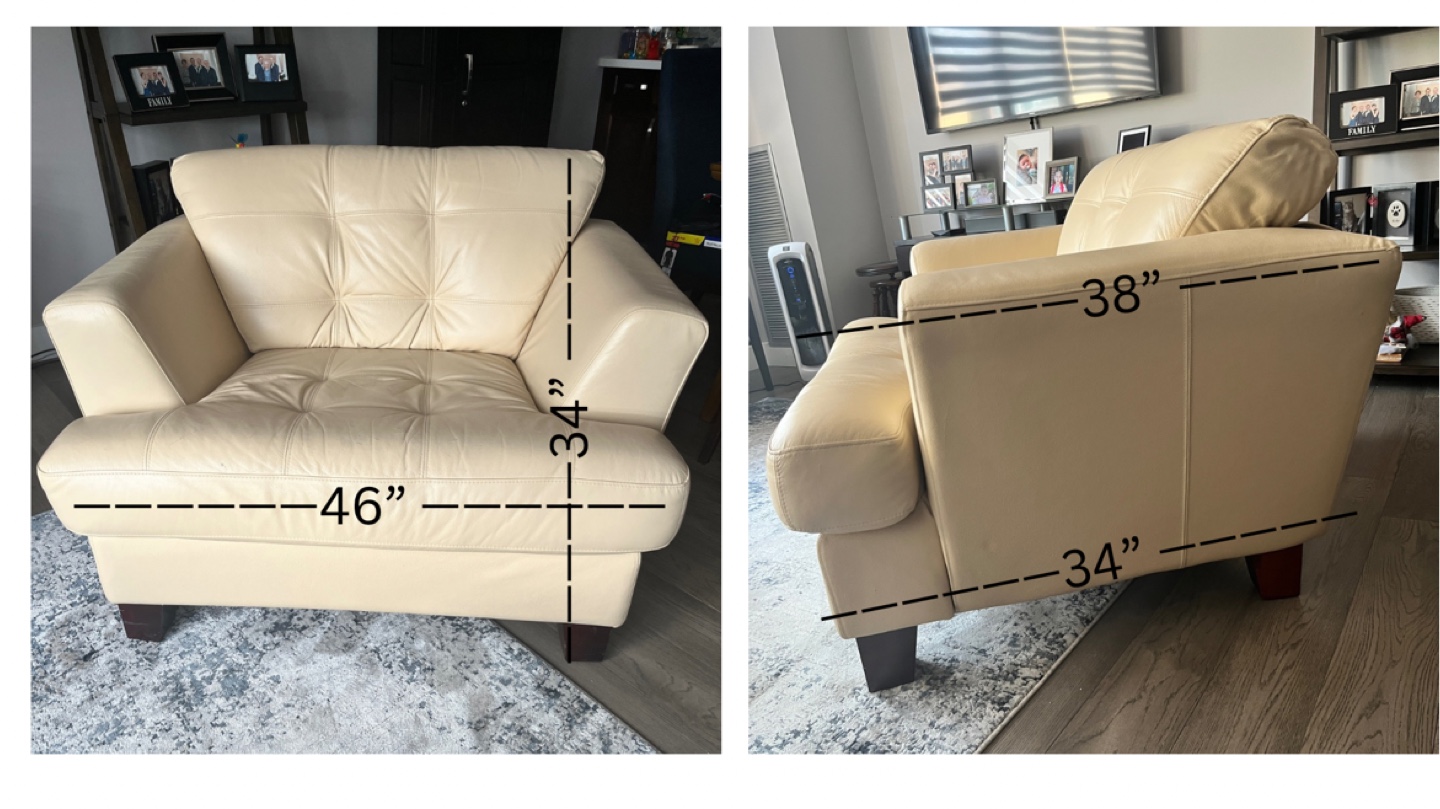 Cream Accent Chair