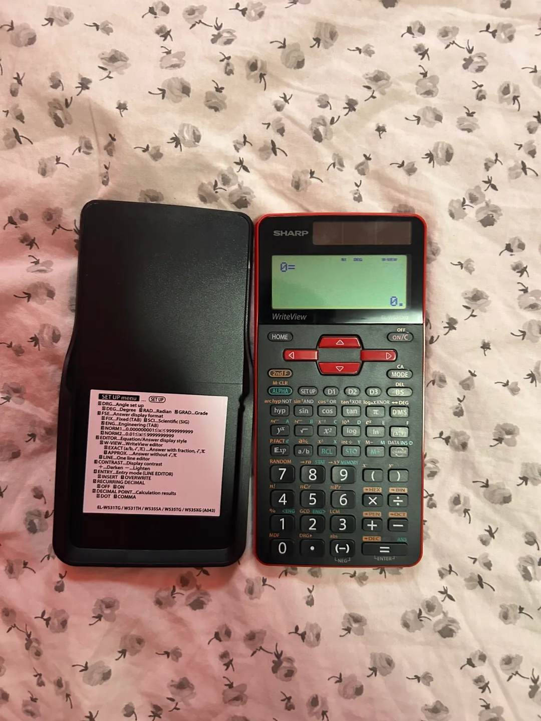 Sharp EL-531XT & EL-W535T Scientific Calculators image indicator(2)