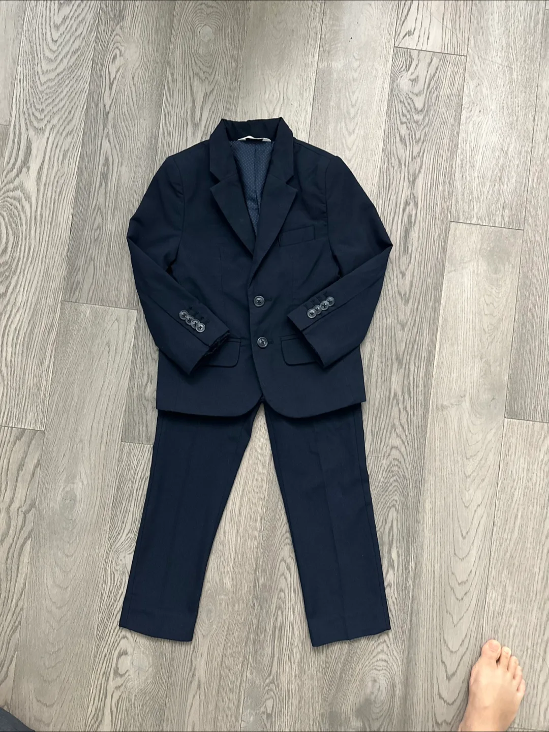 Cat & Jack Boys 4T Navy Blue Suit thumbnail
