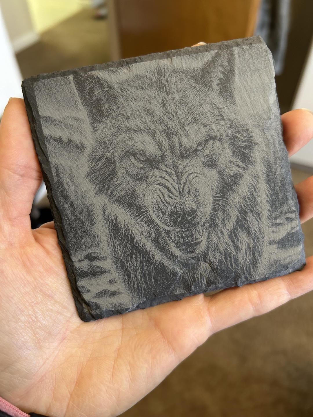 6 Wildlife Slate Coasters - photo 4
