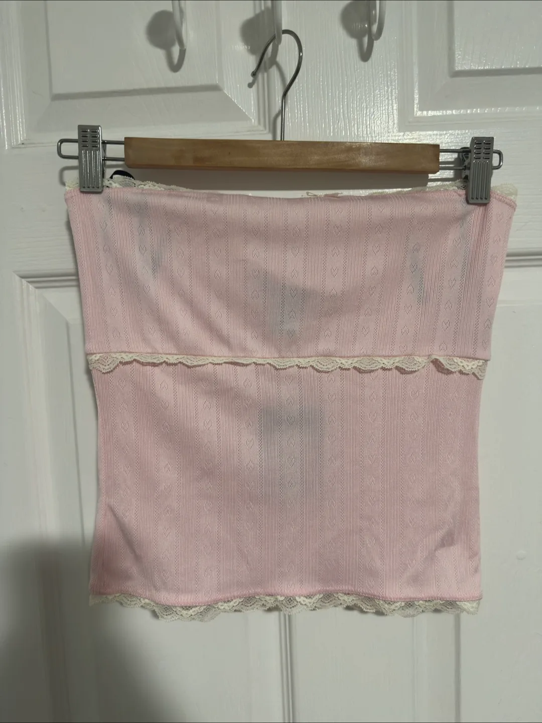 Forever 21 Pink Tube Top - Size M thumbnail