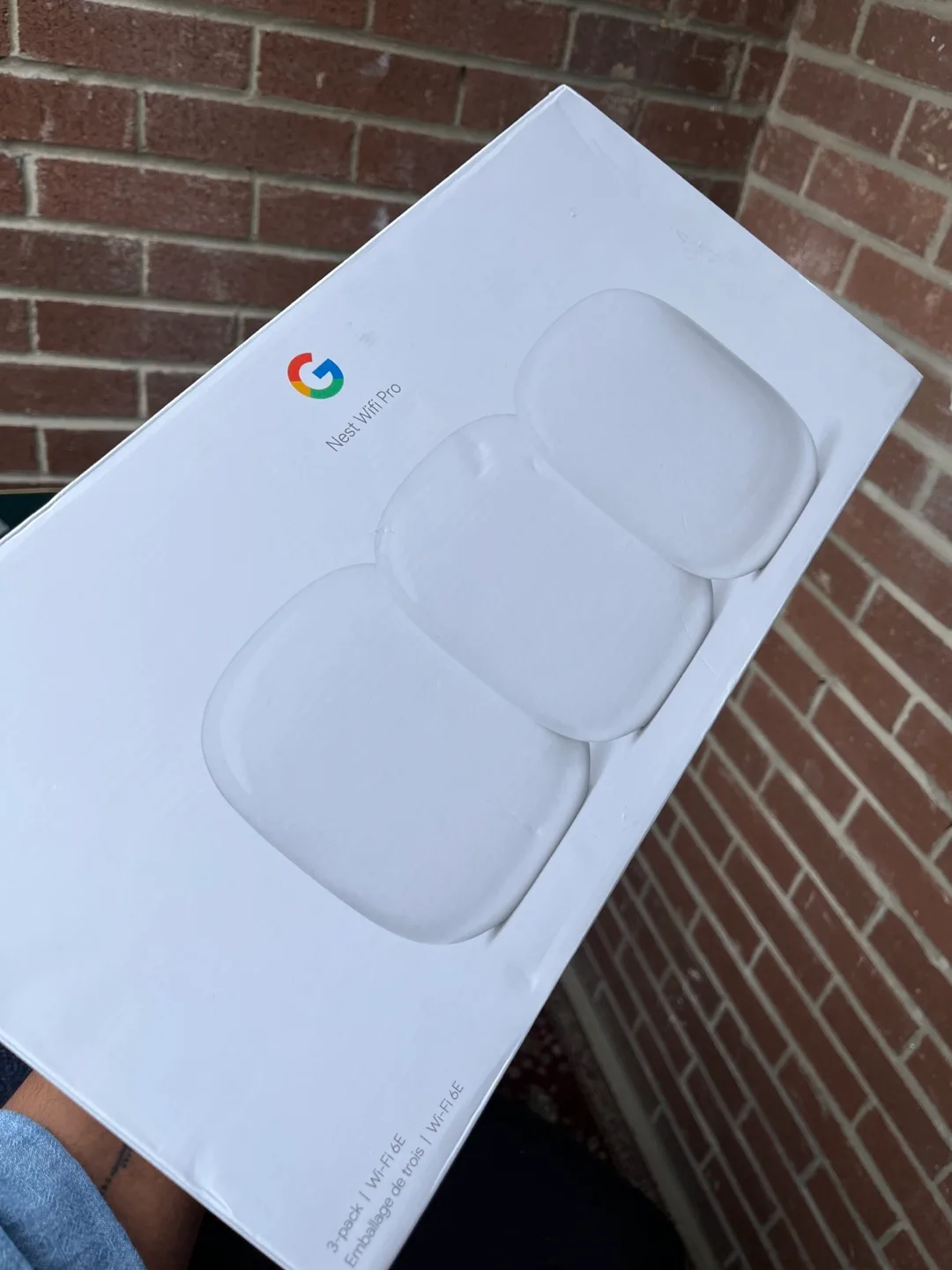 Google Nest Wifi Pro (3-pack) - Like New! thumbnail