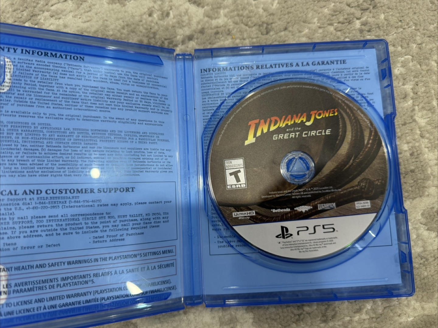 Indiana Jones and the Great Circle - PS5 Game - photo 2